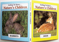 Image of Deer and rabbits
