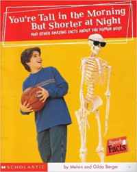 Image of You're tall in the morning but shorter at night