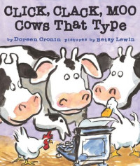 Image of Click, clack, moo : cows that type