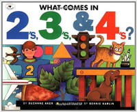 Image of What comes in 2's, 3's, & 4's?