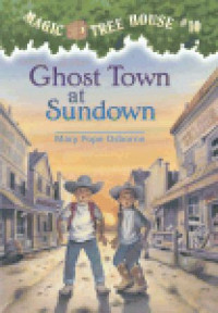 Image of Ghost town at sundown
