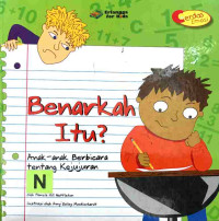 Image of Benarkah itu? Anak-anak berbicara tentang kejujuran