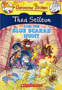Image of Thea Stilton and the blue scarab hunt