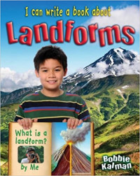 Image of I can write a book about landforms