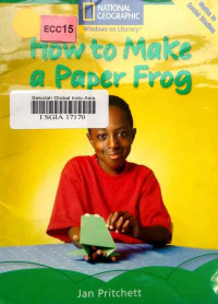 Image of How to make a paper frog