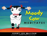 Image of Moody cow meditates