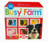 Image of Touch, slide, and lift busy farm