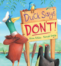 Image of Duck says don't