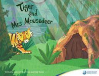 Image of Tiger and Mrs mousedeer