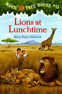 Image of Lions at lunchtime