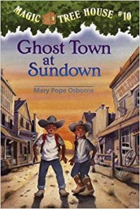 Image of Ghost town at sundown