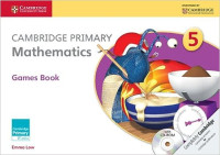 Image of Cambridge primary mathematics stage 5 games book with CD-ROM