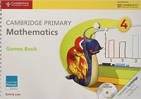 Image of Cambridge primary mathematics stage 4 games book with CD-ROM