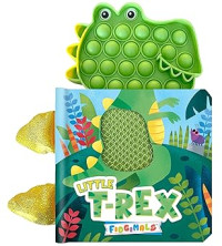 Image of Fidgimals Little T-Rex Dinosaur Baby Book