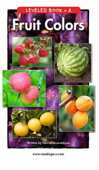 Image of Leveled book a : fruit colors