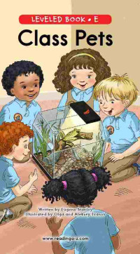 Image of Leveled book e : class pets